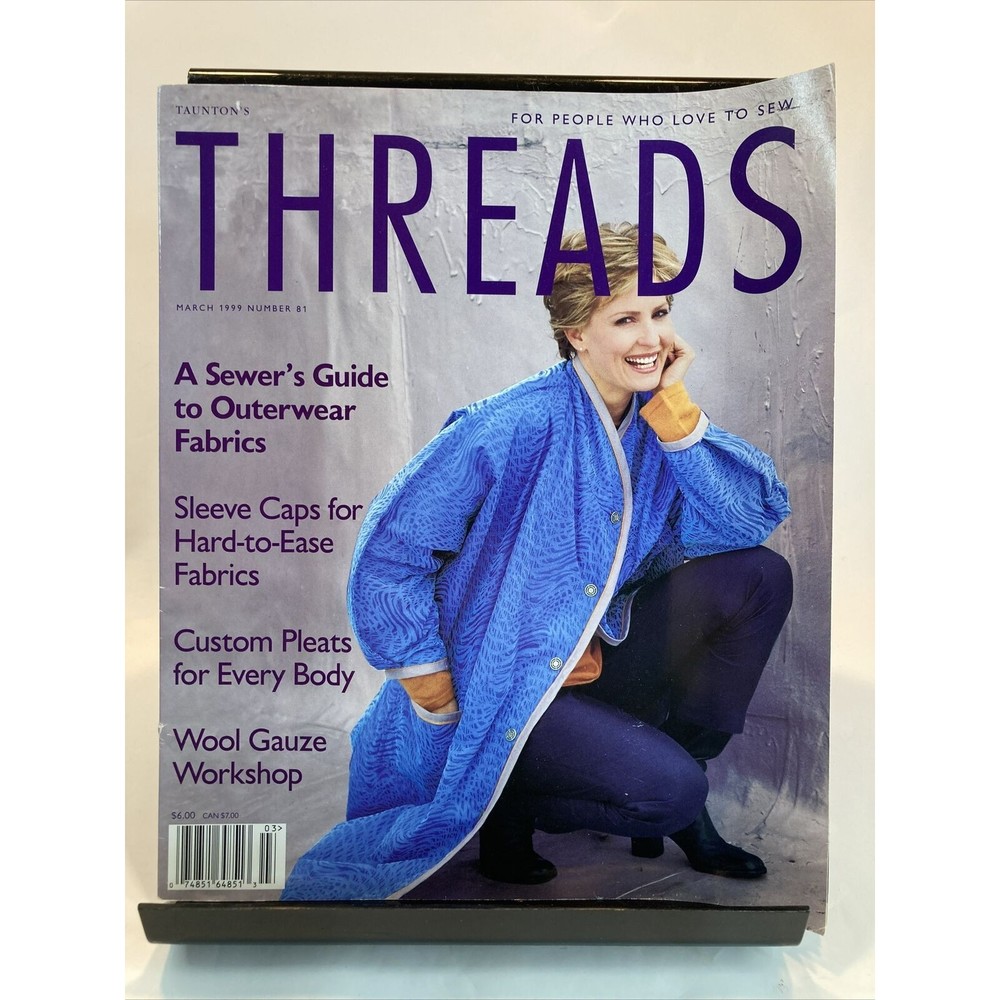 Taunton's Threads Magazine March 1999 #81 See Pics for Articles